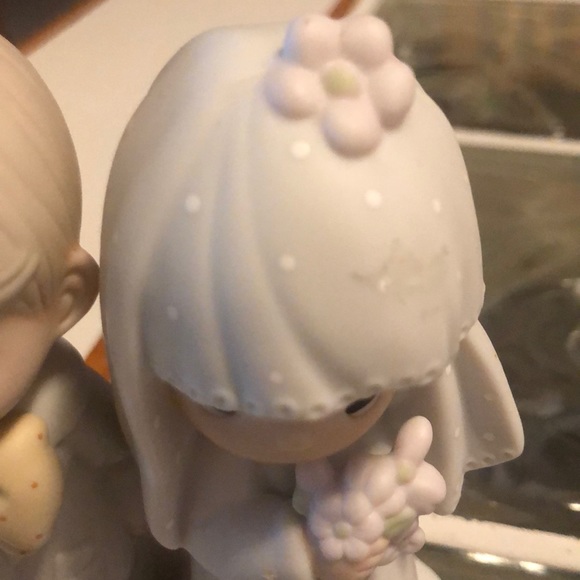 Precious moments bride and groom. - Picture 4 of 5